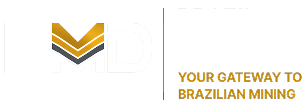 Brazil mining desk logo white