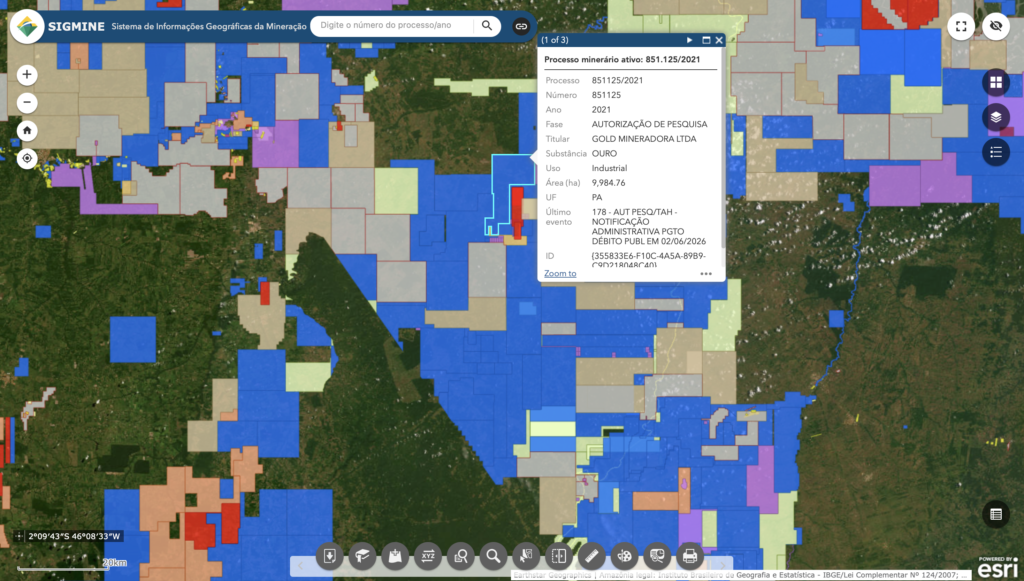Cachoeira District Gold Project