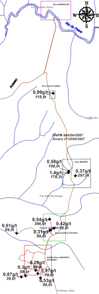 Almas Gold Project
