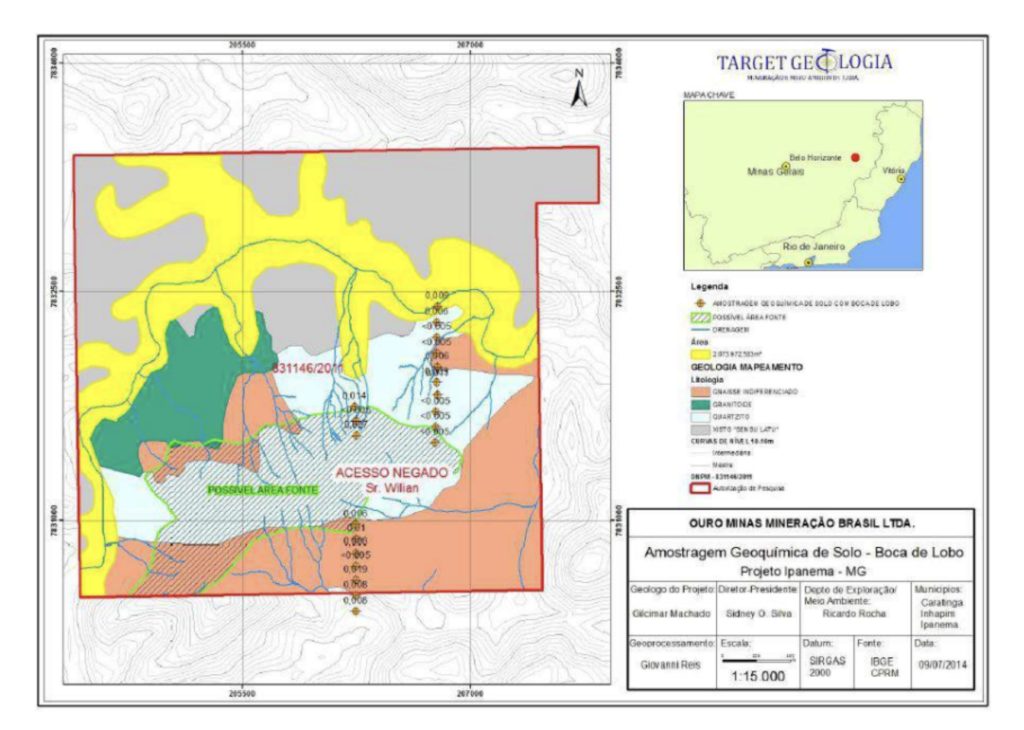 Ourominas Gold Project